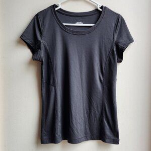 Tekgear Black Athletic Scoop Neck T-Shirt Size Medium